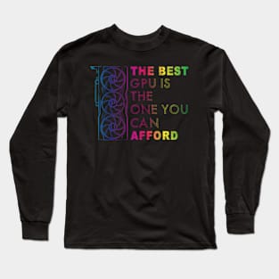 Gamer GPU Long Sleeve T-Shirt